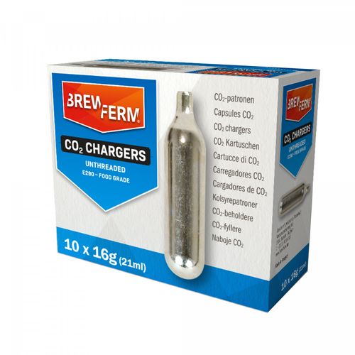 CO2 patroner 16g - 10pk