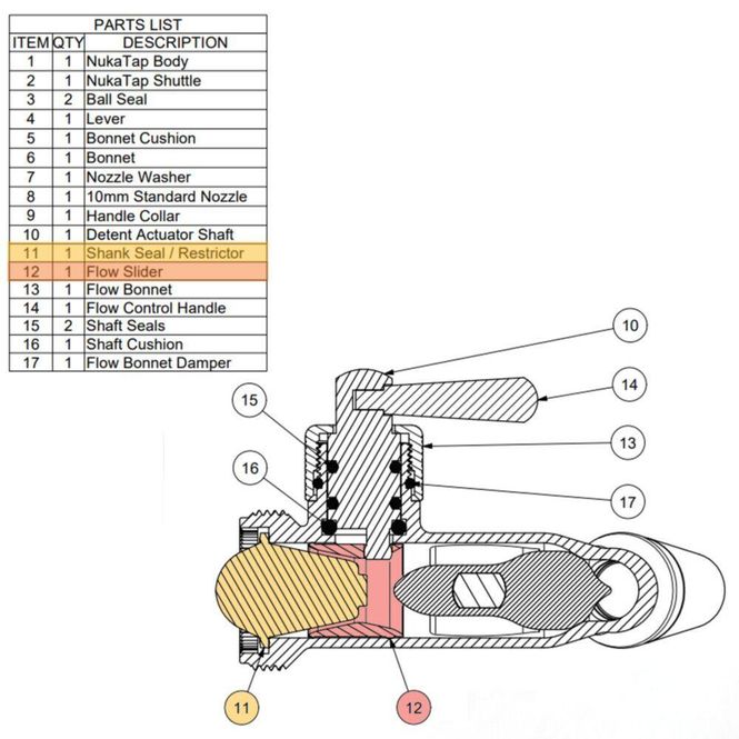 Hovedbilde Nukatap FC Replacement Shuttles Gen 2