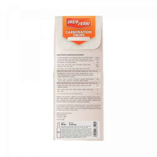 Karboneringsdrops for 50cl