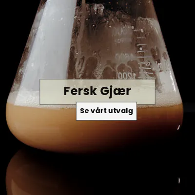 Kjøp ferskgjær hos litebrygg.no